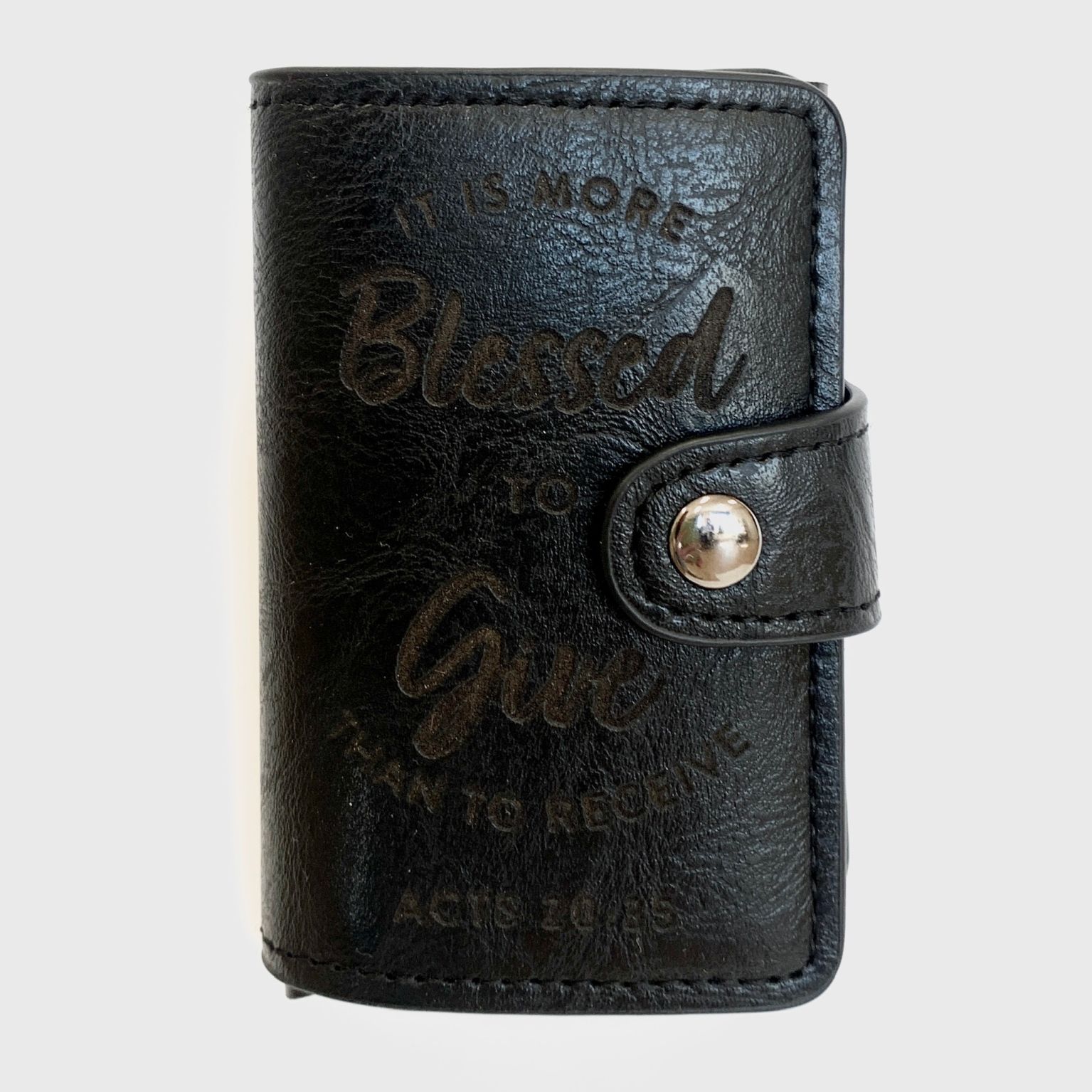 MA20209 Wallet 'Give' - zwart