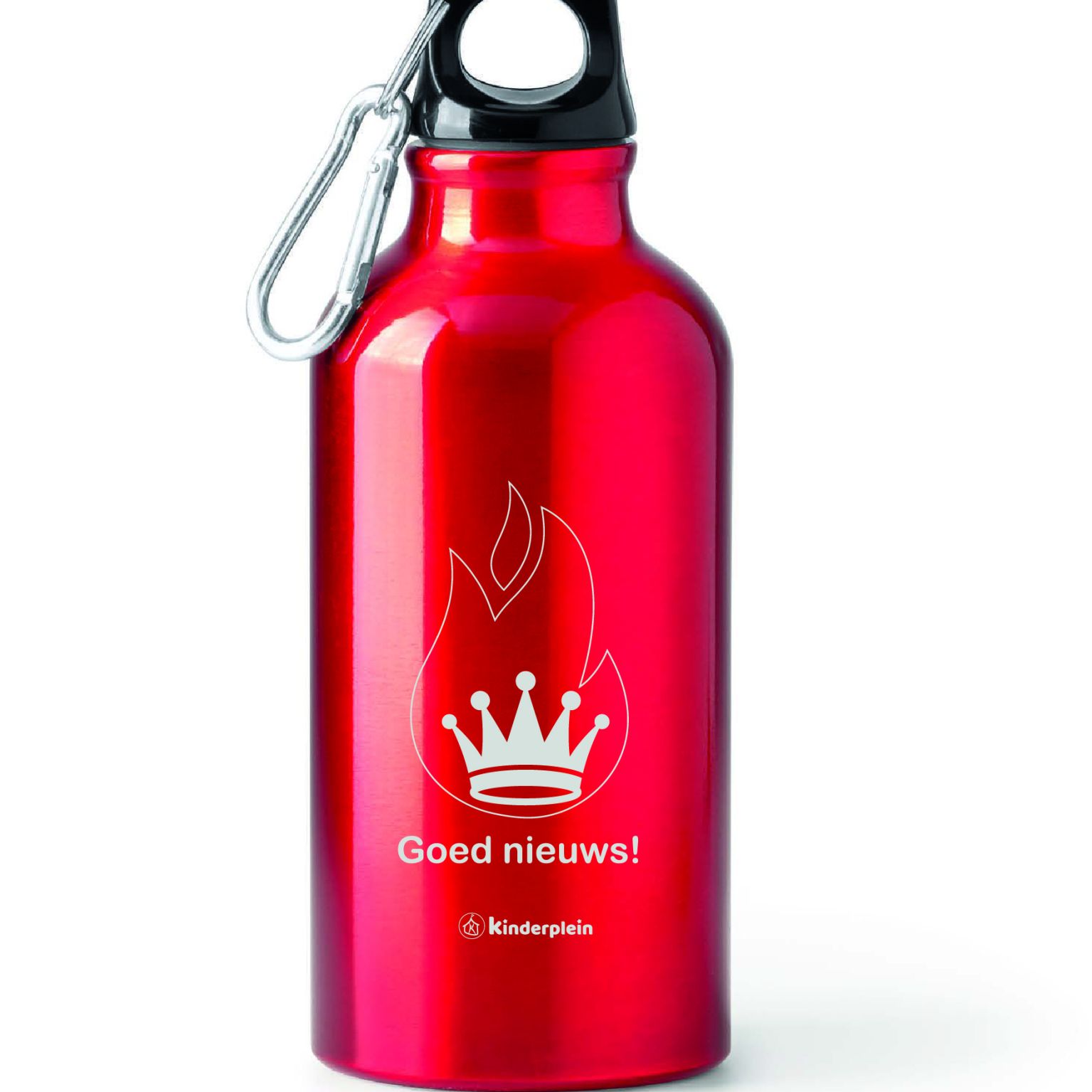 Waterflesje Goed nieuws