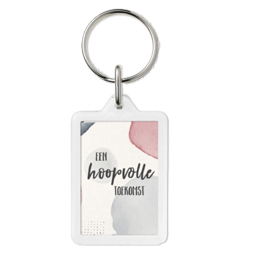 Sleutelhanger 'Hoopvolle toekomst' - MA43214 -  Sleutelhangers bij MajesticAlly