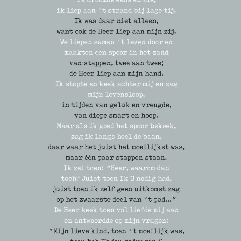 Metal Deco A3 'Voetstappen' - MA11624 -  Wanddeco bij MajesticAlly