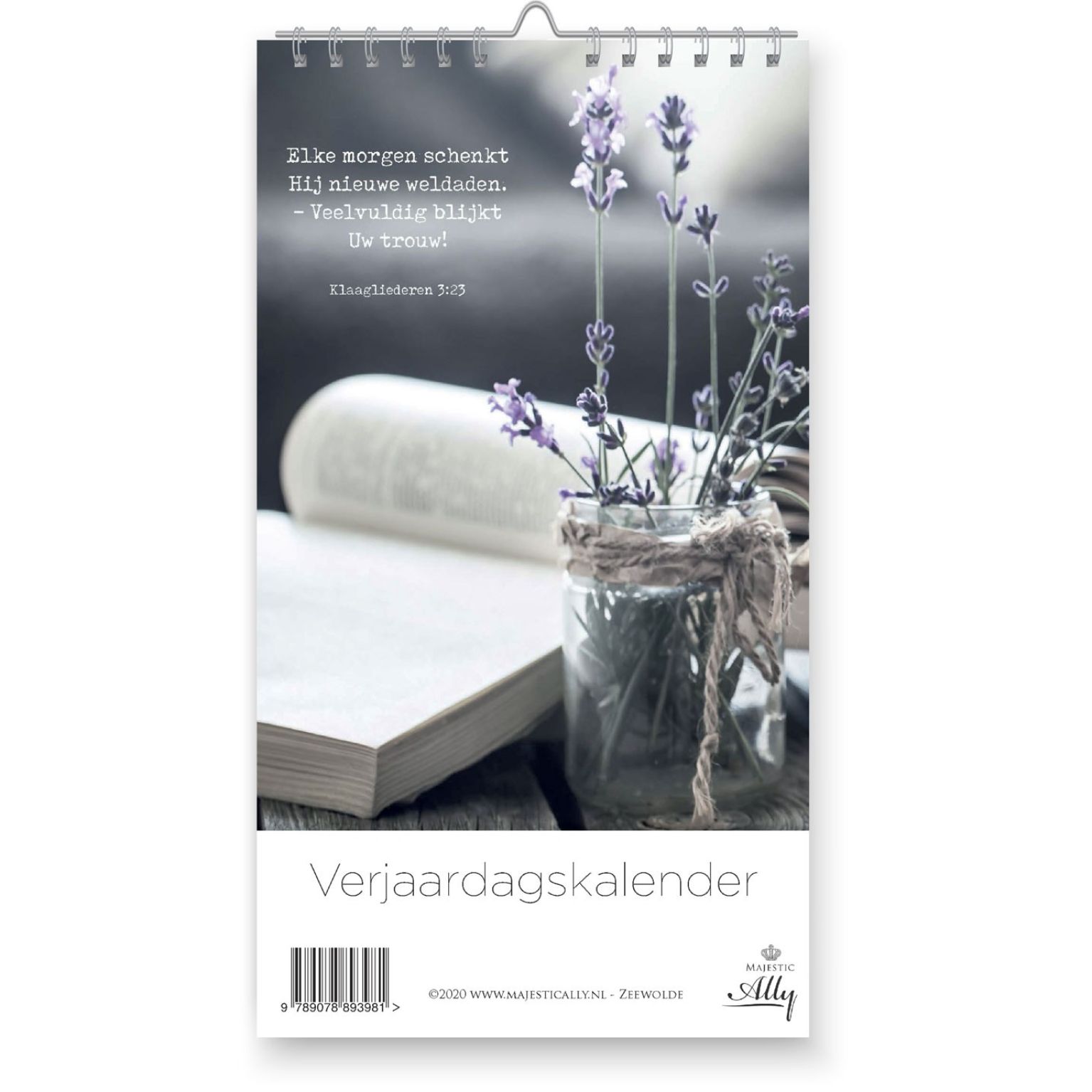 Verjaardagskalender 'Landelijk' met Bijbeltekst - 9789078893981 -  Verjaardagskalenders bij MajesticAlly