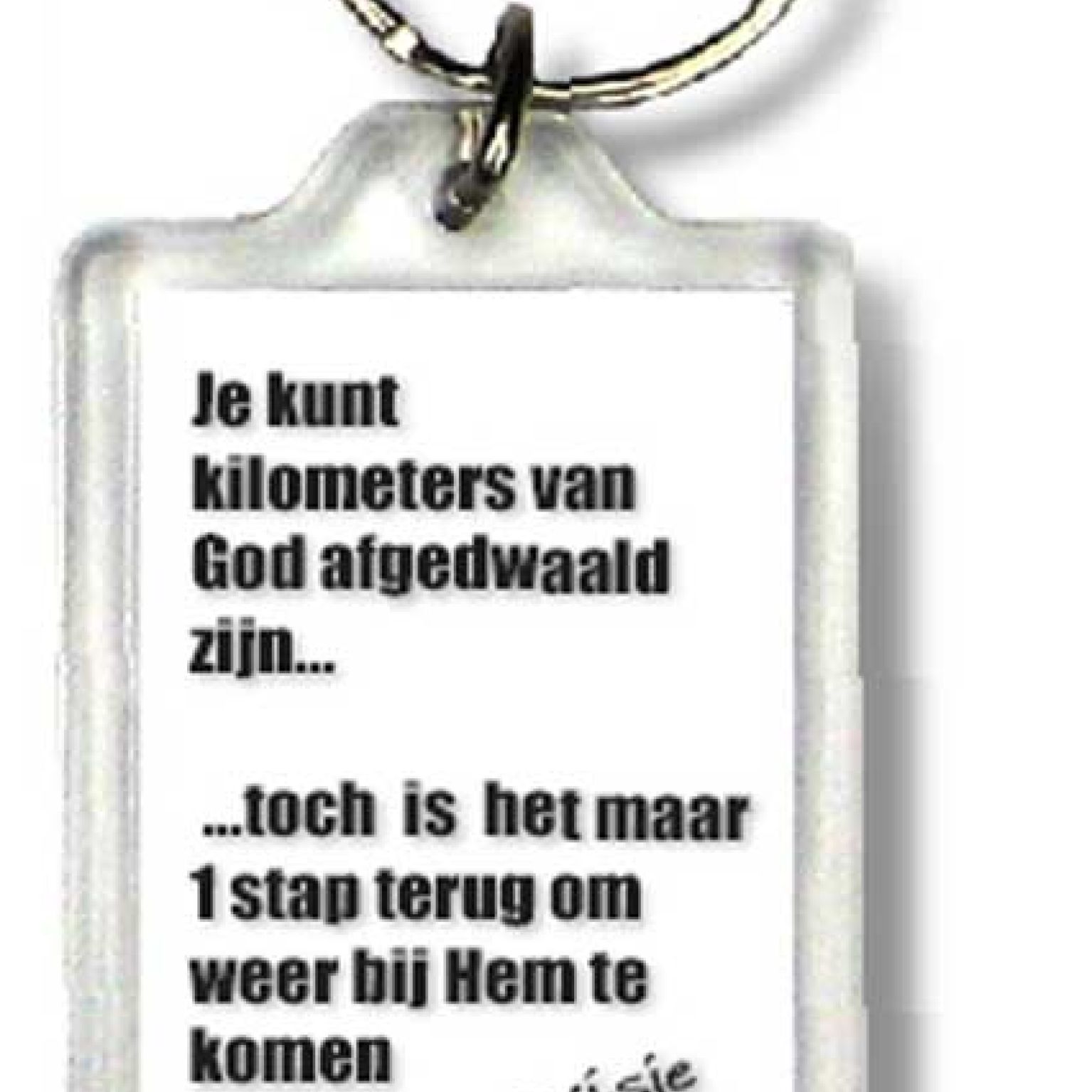 Sleutelhanger visje je kunt kilometers - 44390 -  Visje Sleutelhangers bij MajesticAlly