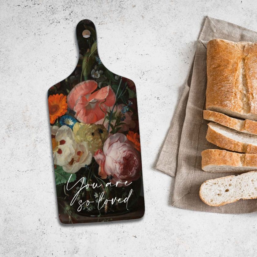 Broodplank 'You are so loved' - MA27404 -  Wood Deco  bij MajesticAlly