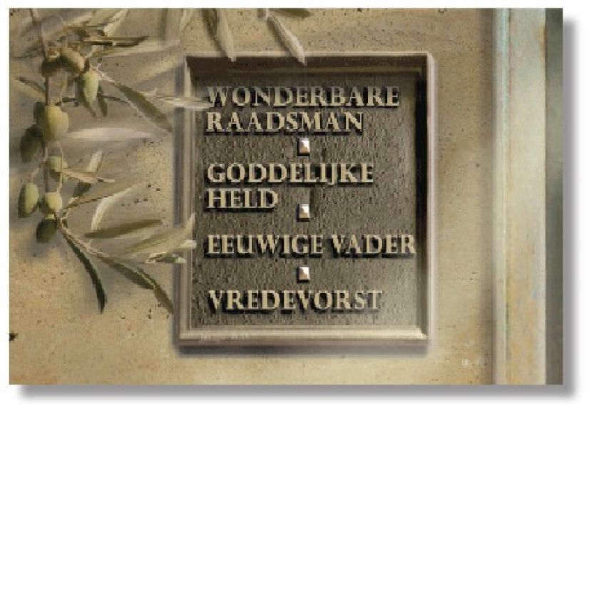 10x Kaart 'Wonderbare raadsman' - 44610 -  Sale bij MajesticAlly