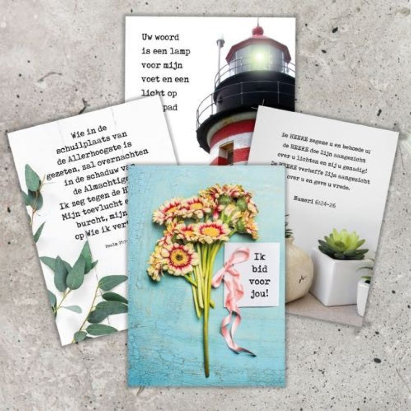 Pakket 20 voordeelkaarten - christelijk - MA38076 -  Voordeelkaarten christelijk bij MajesticAlly