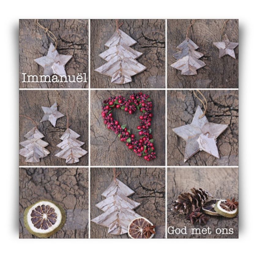 Groot pakket diverse kerstkaarten - 100 stuks - MA12096 -  Grote pakketten  bij MajesticAlly