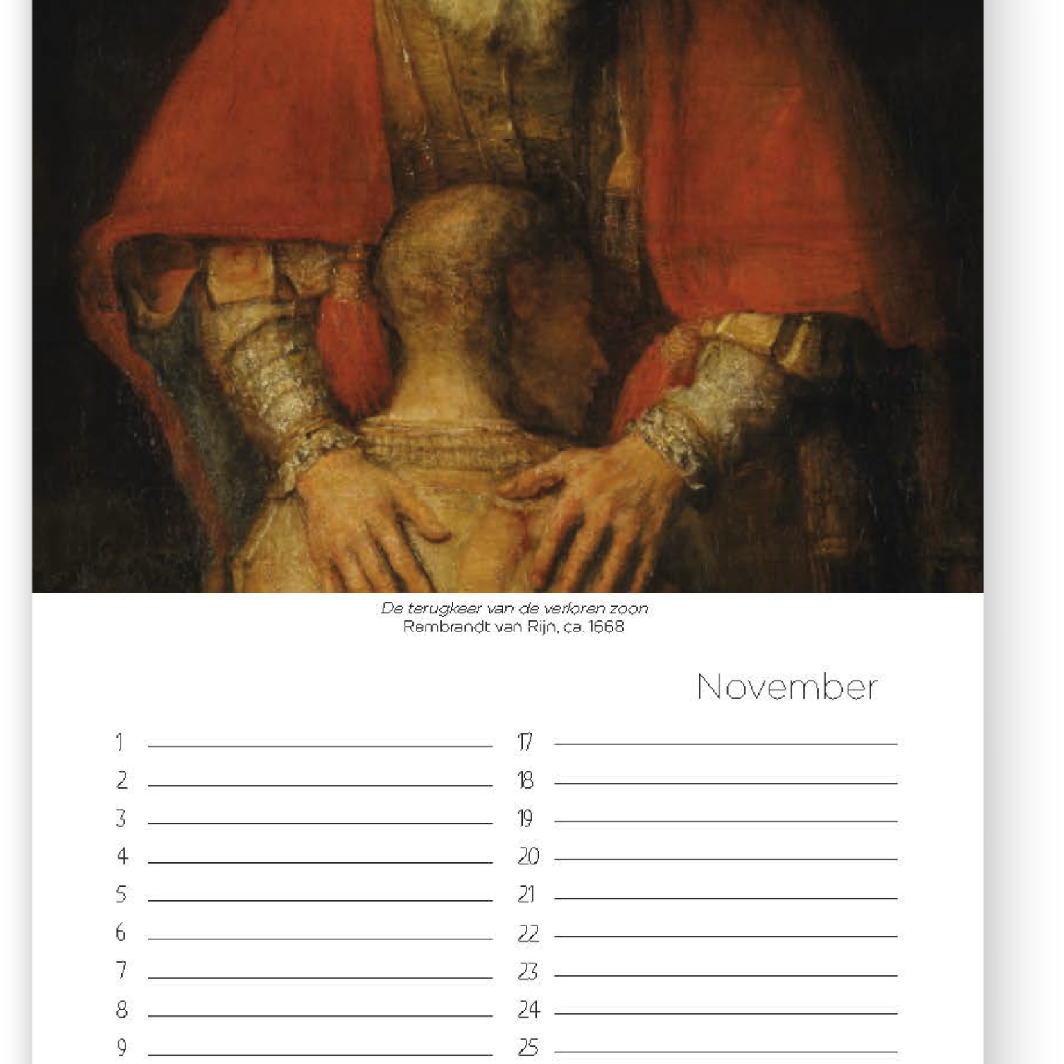 Verjaardagskalender 'Oude meesters' - 9789493206076 -  Verjaardagskalenders bij MajesticAlly