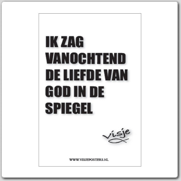 Kaart visje ik zag vanochtend de liefde - 44066 -  Visje kaarten bij MajesticAlly