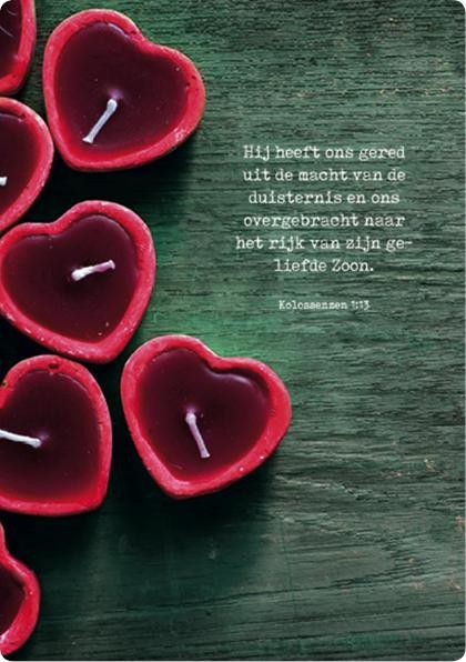 Kaartcadeau Gered uit de macht van de duisternis - MA37042 -  Kaarten bij MajesticAlly