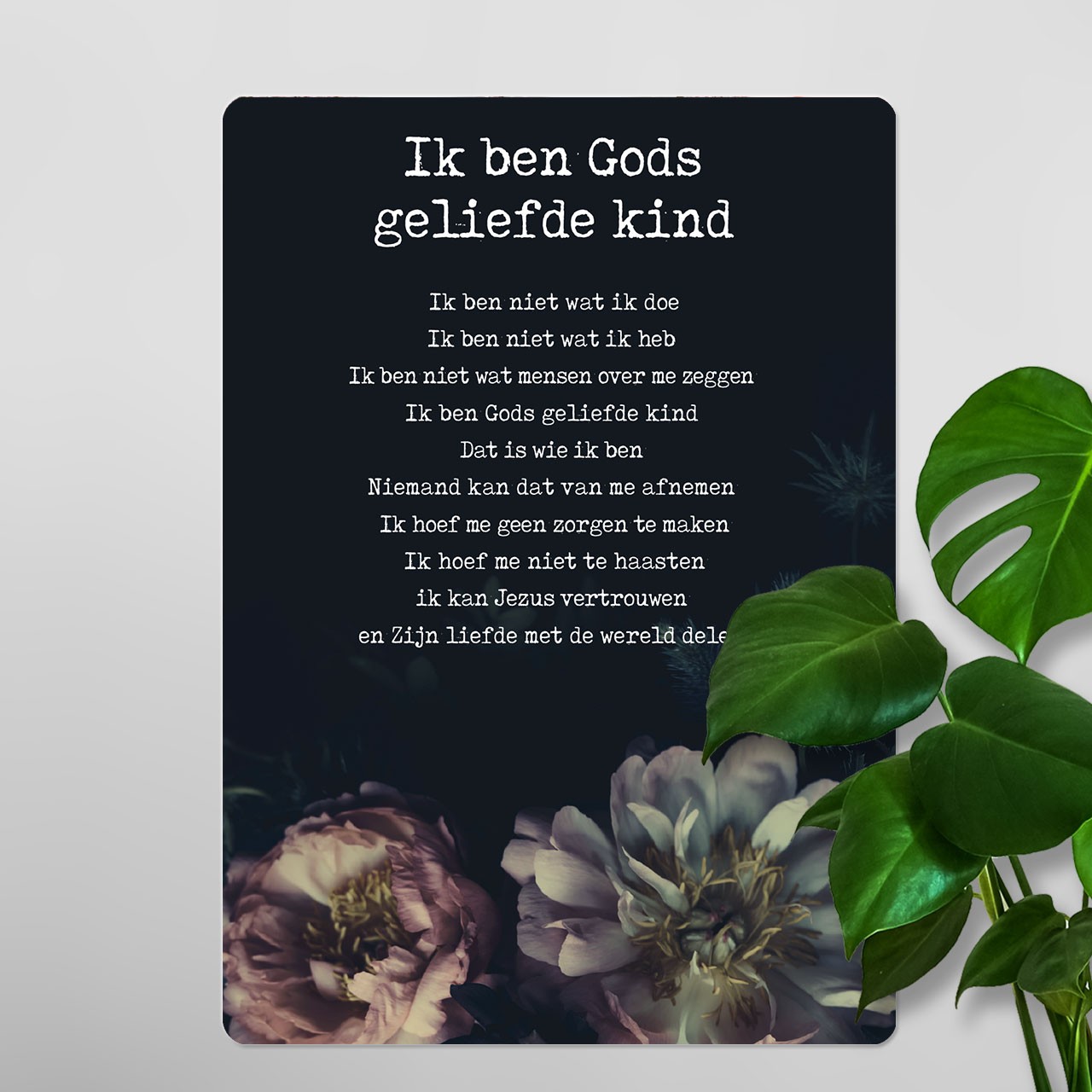 Interieurbord 'Gods geliefde kind' - MA26125 - Interieurborden bij MajesticAlly