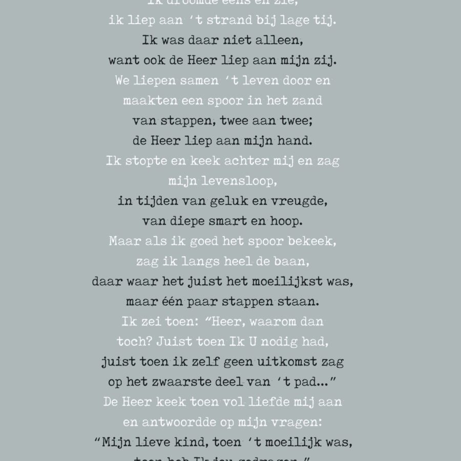 Metal Deco A3 'Voetstappen' - MA11624 - Wanddeco bij MajesticAlly