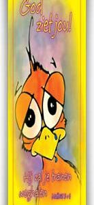 Boekenlegger 'God ziet jou'