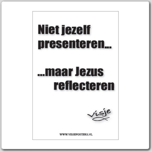 Kaart visje Jezus reflecteren - 44067 -  Visje kaarten bij MajesticAlly