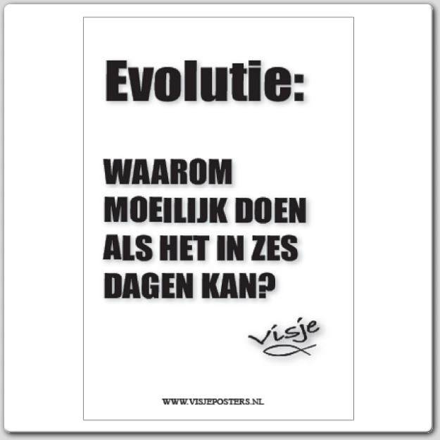 Kaart visje evolutie waarom moeilijk - 44078 -  Visje kaarten bij MajesticAlly