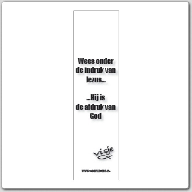 Boekenlegger visje wees onder de indruk - 44844 -  Visje bij MajesticAlly