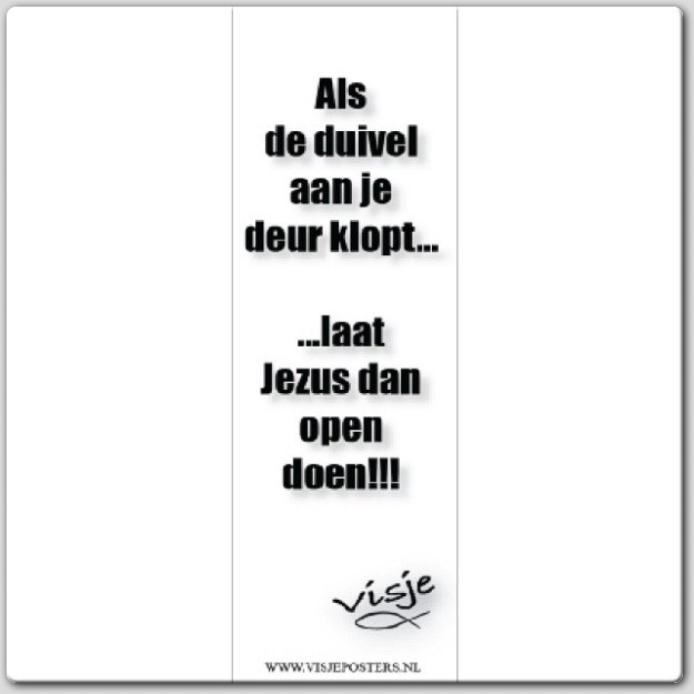 Boekenlegger visje als de duivel aan je - 44850 -  Visje bij MajesticAlly