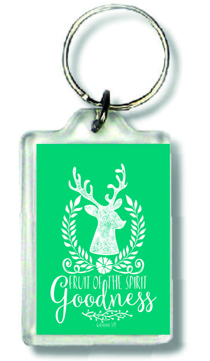 Sleutelhanger fruit of the spirit - good - MA23020 - Bible Verses bij MajesticAlly