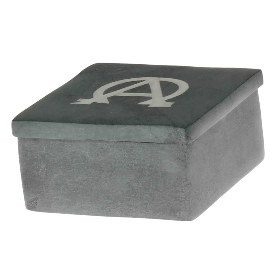 Sieradendoosje blackstone Alpha & Omega - 5500359481 - Fairtrade bij MajesticAlly