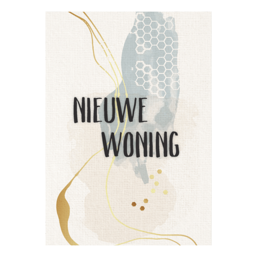 Wenskaart 'Nieuwe woning'