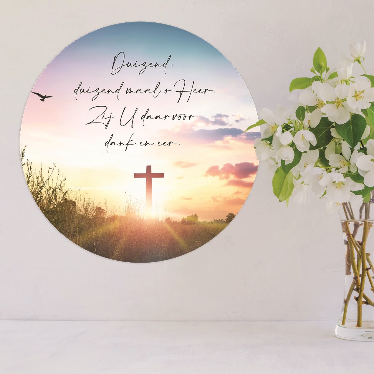 Paascirkel 'Duizendmaal - kruis' - MA39902 - Pasen bij MajesticAlly