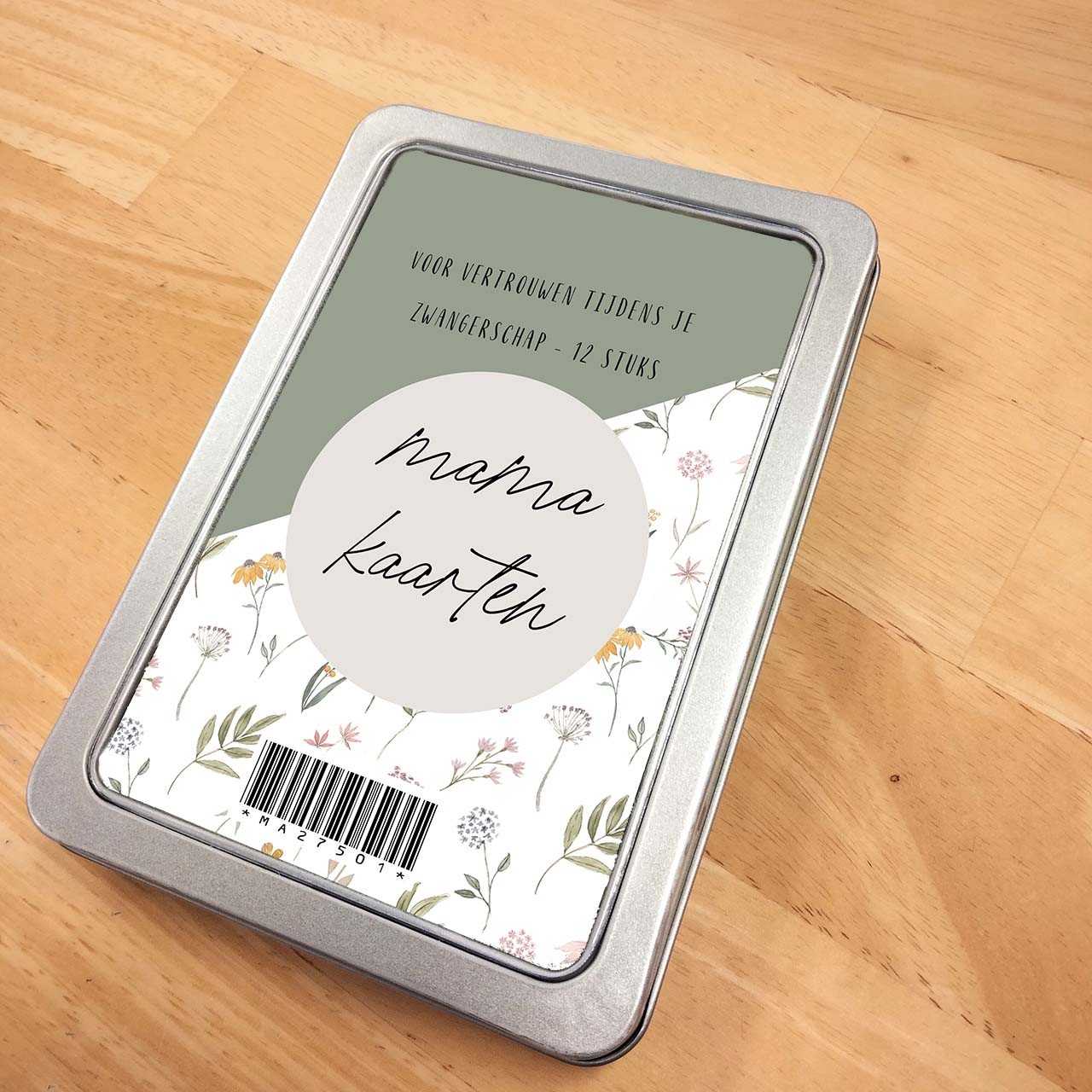 Blikje Mama kaarten - Zwanger - MA27501 - Cadeau's bij MajesticAlly