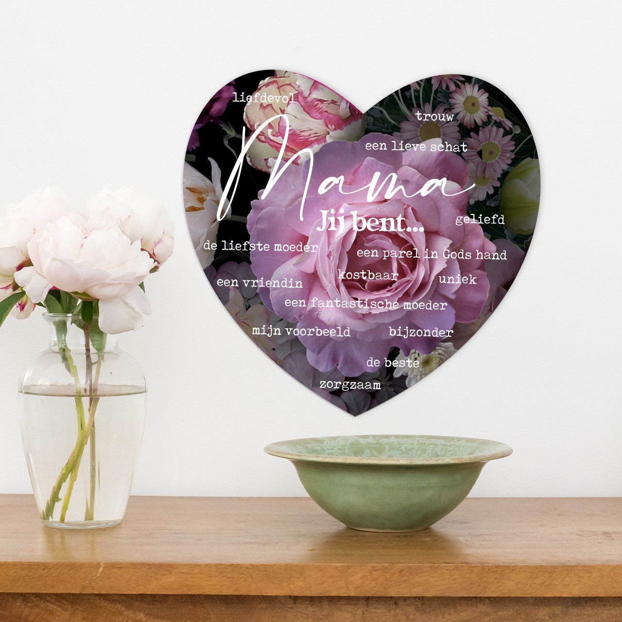 Hart 'Mama, jij bent...' - MA39913 - Moederdagharten bij MajesticAlly