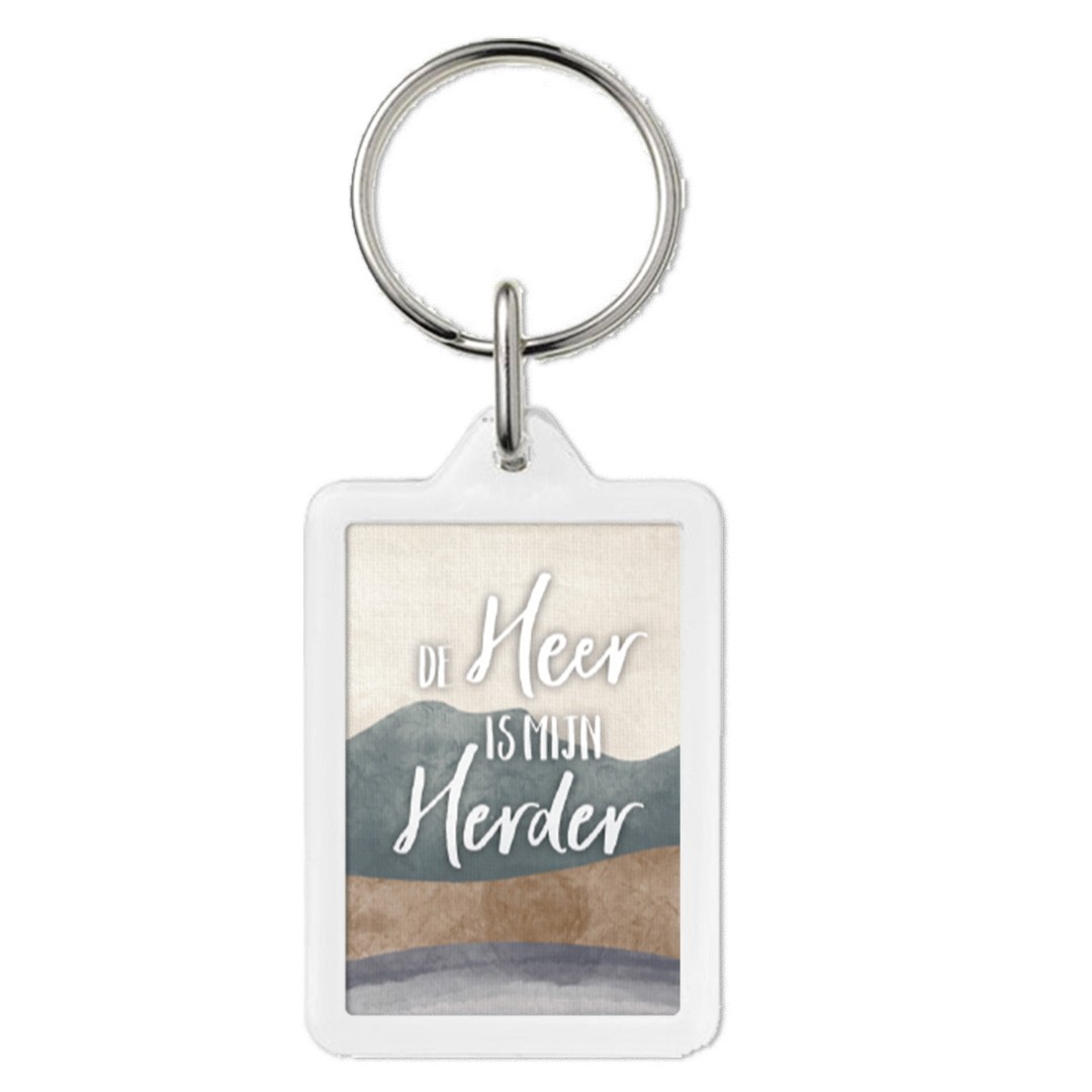 Sleutelhanger 'De Heer is mijn Herder' - MA43216 -  Sleutelhangers bij MajesticAlly
