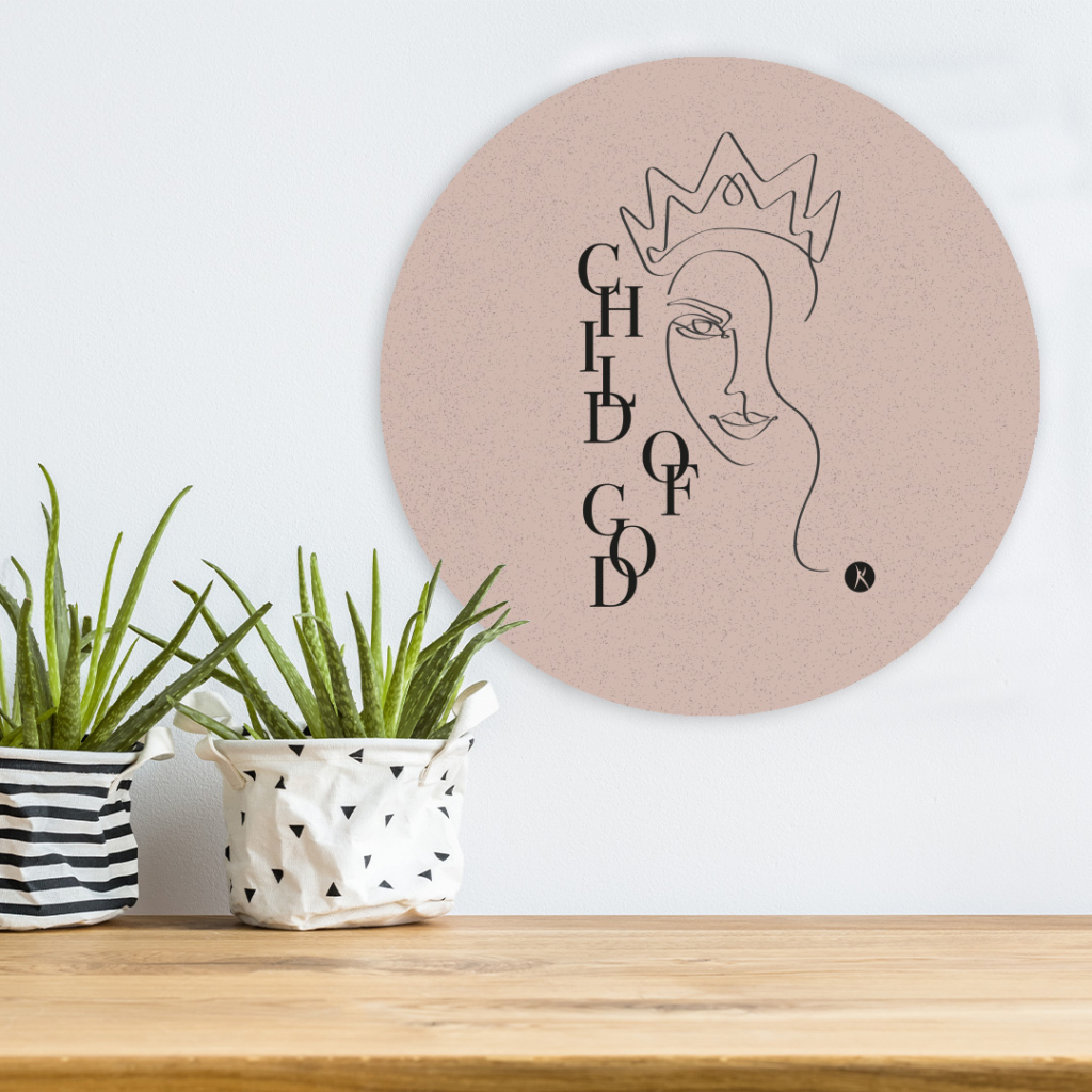 OW70101 - Muurcirkel 'Child of God'