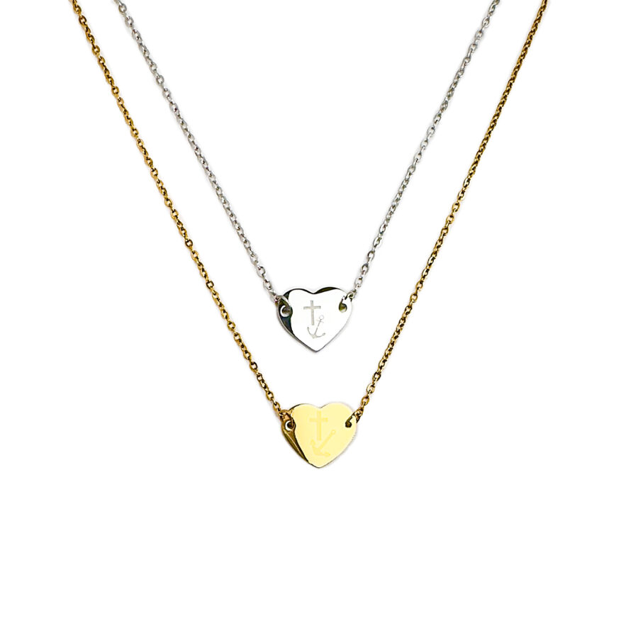 Ketting Hartje - Geloof Hoop Liefde