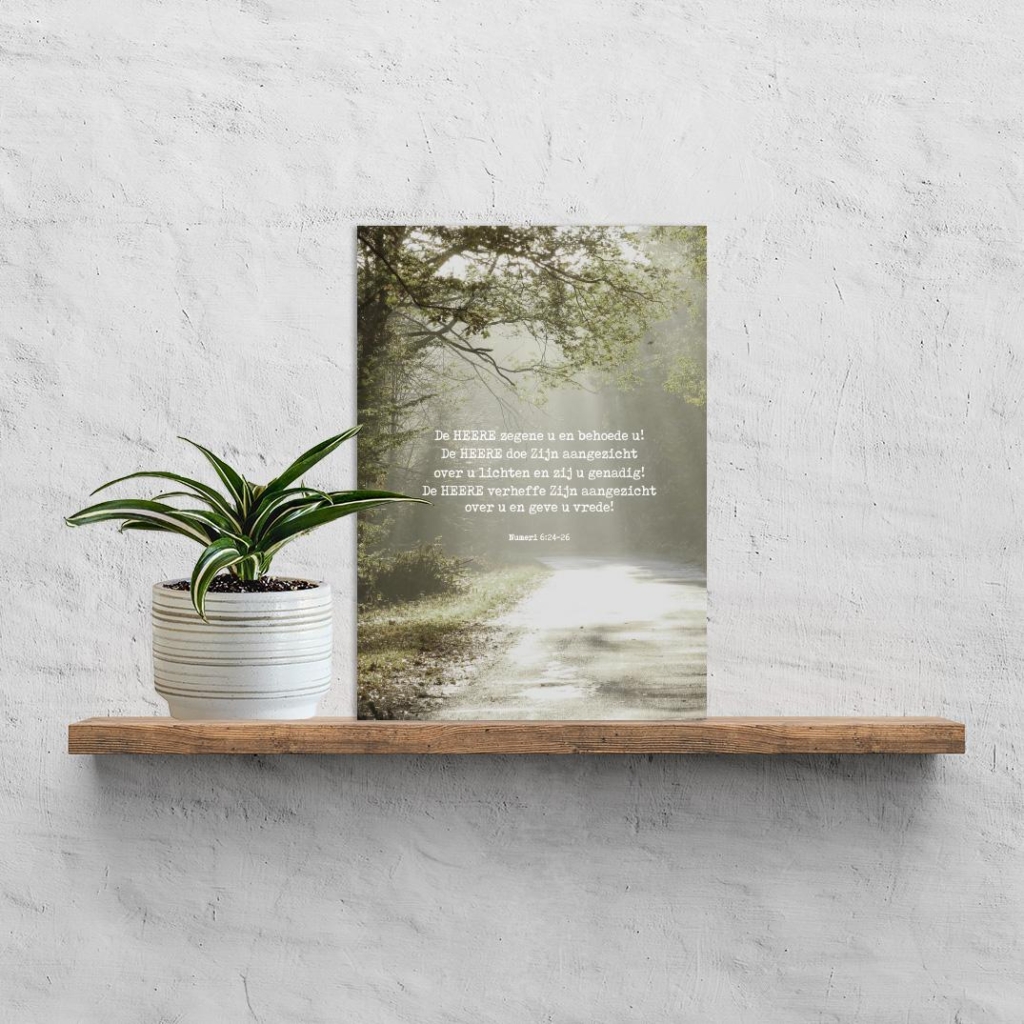 Plexiglas 'Zegenbede'