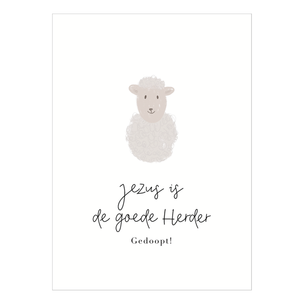 Goede herder gedoopt