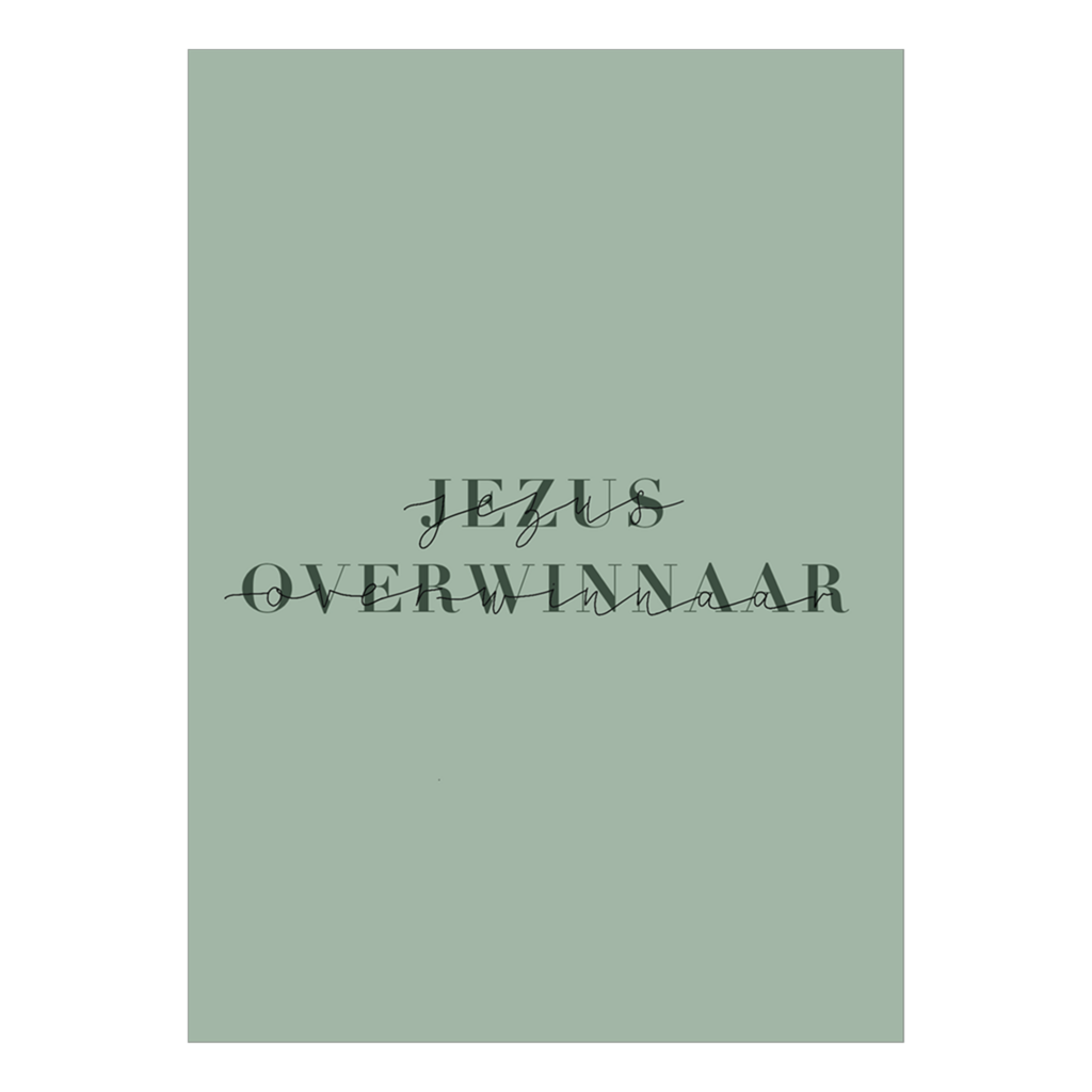 Jezus overwinnaar