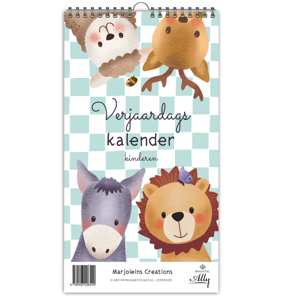 Verjaardagskalender Marjoleins Creations kinderen