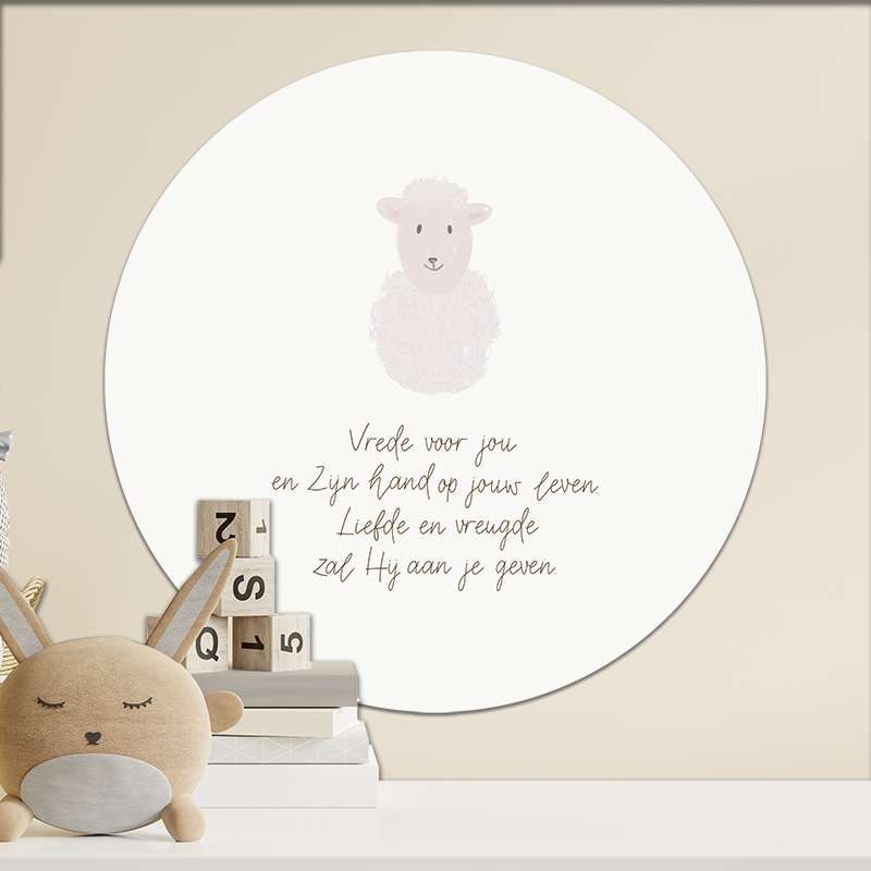 Muurcirkel 'Vrede voor jou'