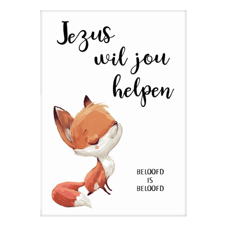 Kaart 'Beloofd is beloofd'