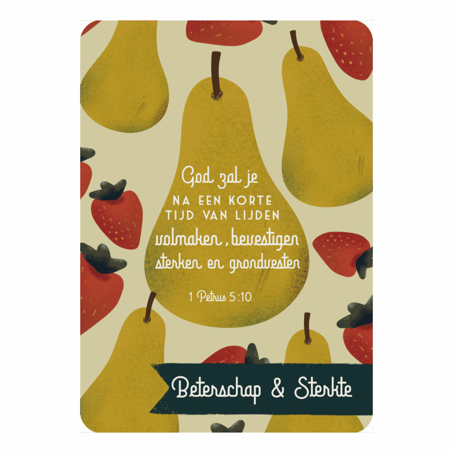 Kaart 'Beterschap & sterkte'