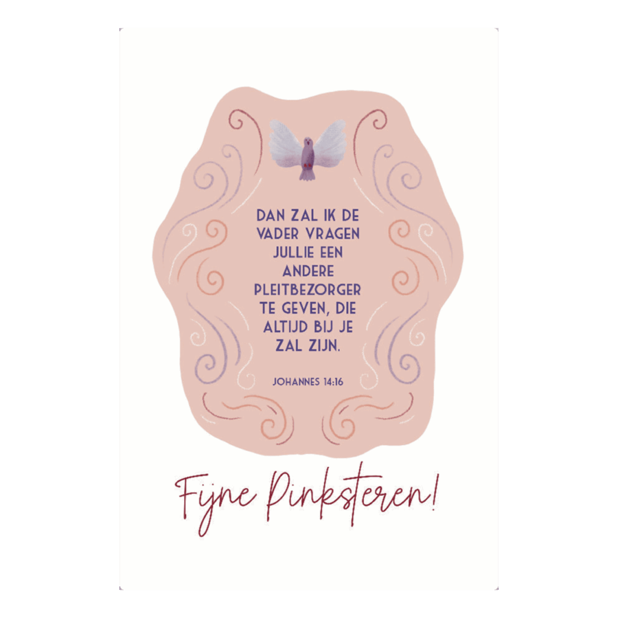 Kaart 'Fijne Pinksteren'