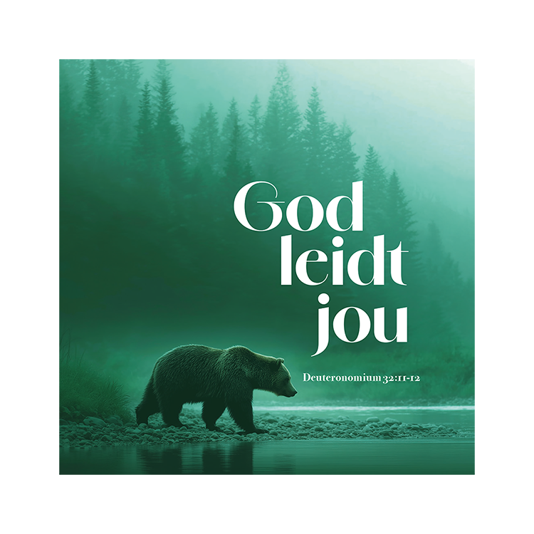 Kaart 'God leidt jou'