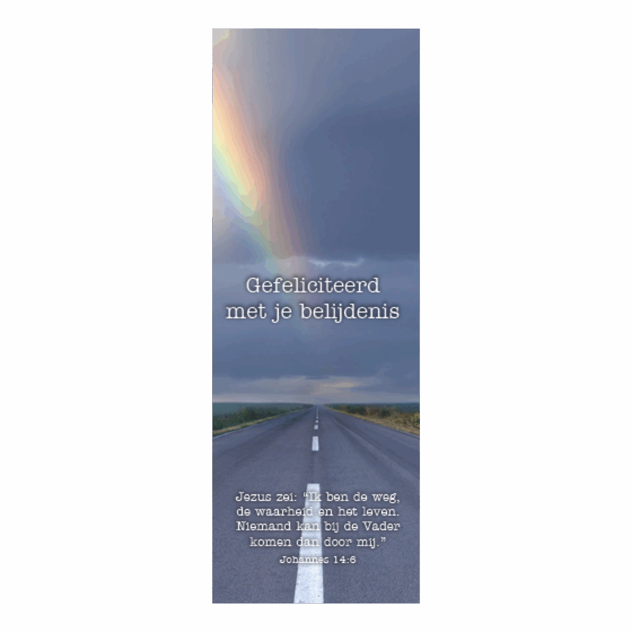 Boekenlegger gef belijdenis Joh 14:6