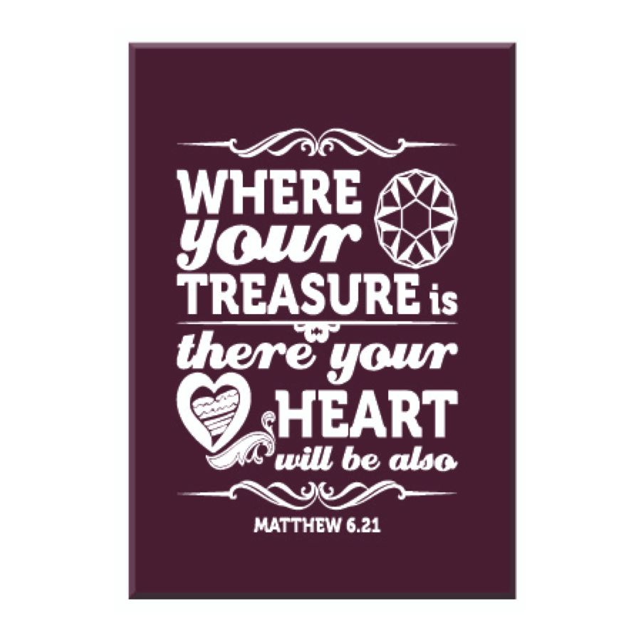 Creditcard where your treasure is