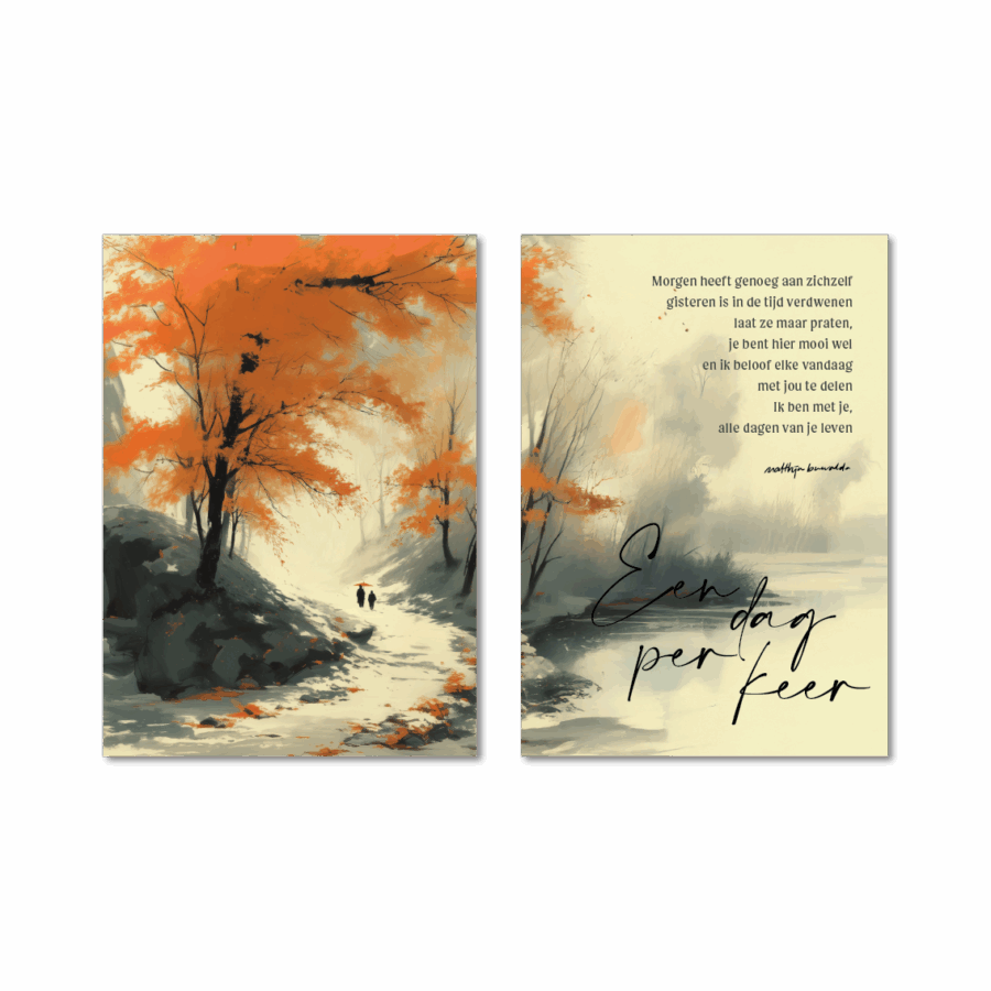 Tweeluik A3 'Een dag per keer'