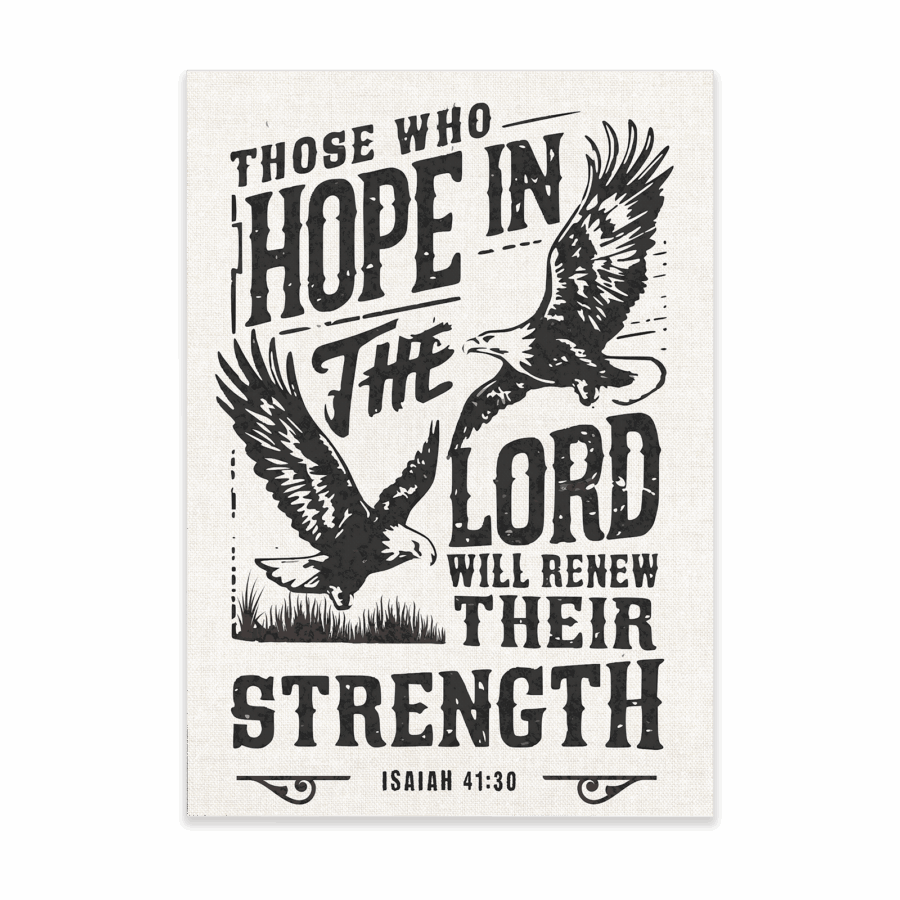 Poster 'Hope in the Lord'