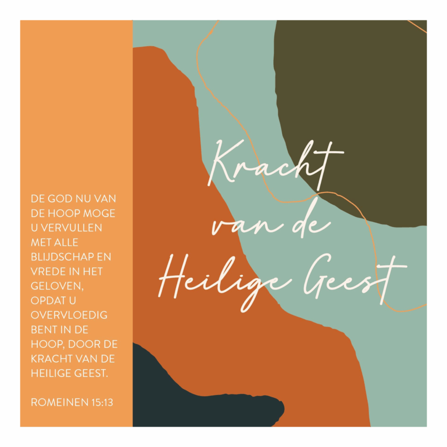 Kaart 'Kracht van de Heilige Geest'