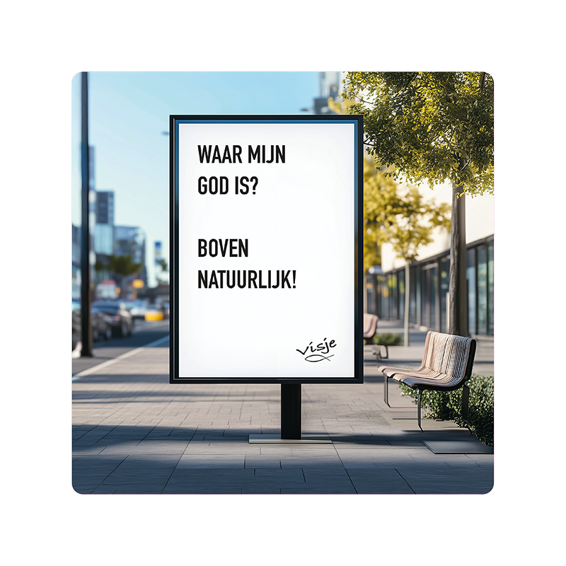 Visje bordje 'Bovennatuurlijk'