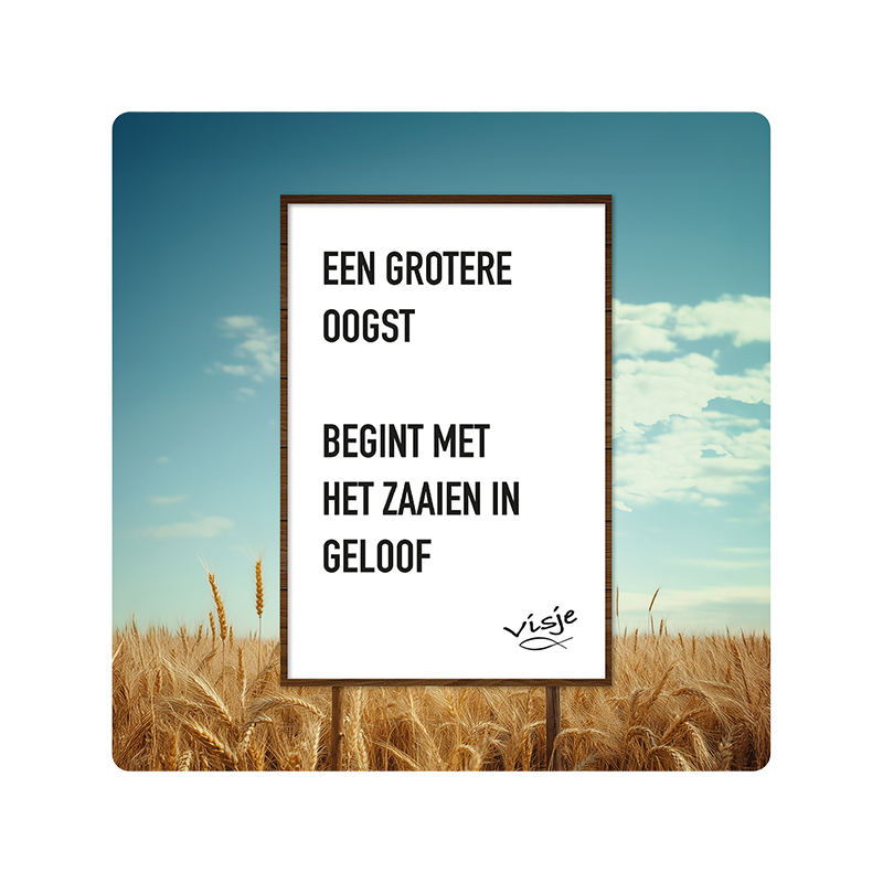 Visje bordje 'Oogst'