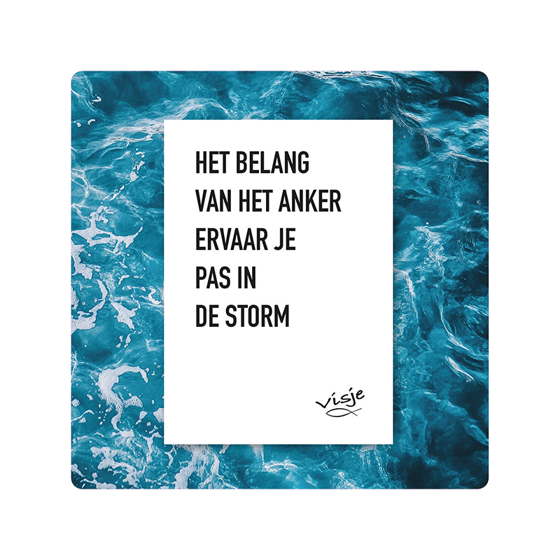 Visje bordje 'Anker'
