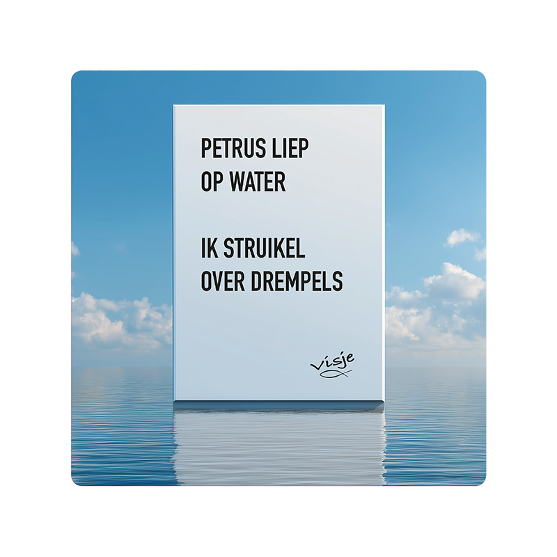 Visje bordje 'Drempels'