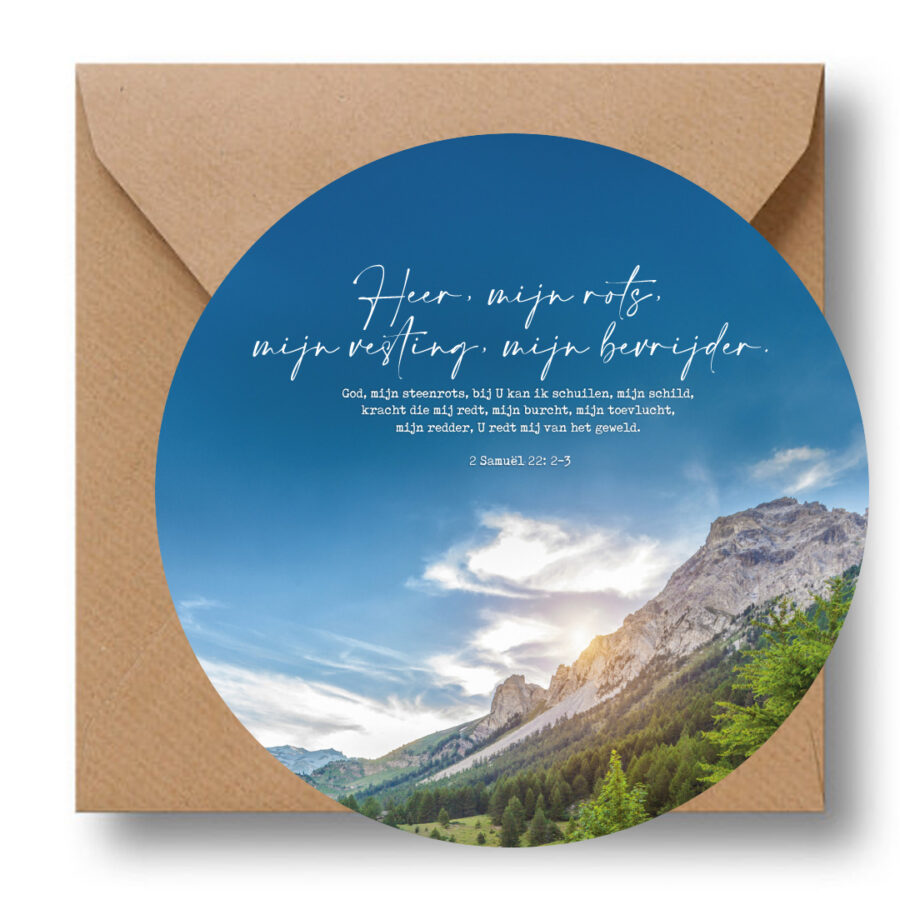 Cirkelcadeau 'Je bent geliefd'