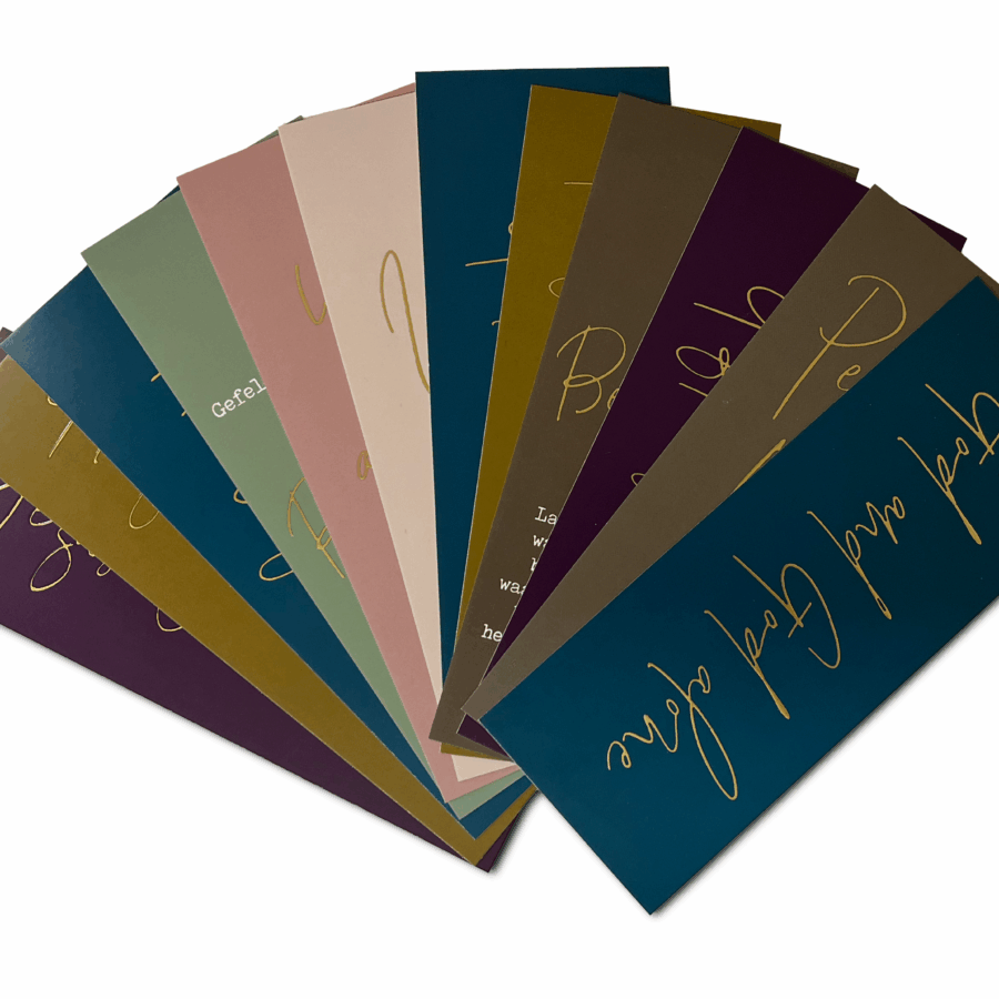 Voordeelset 12 boekenleggers